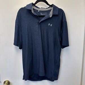 under armour loose fit polo size large